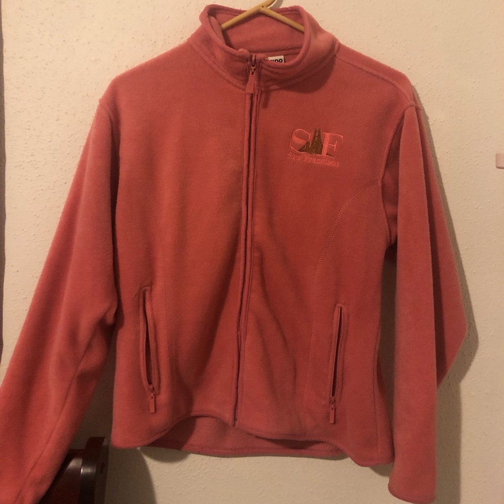 Small Pink Fleece Jacket